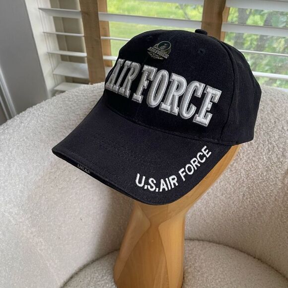 Rothco US Air Force Adjustable Ball Cap Baseball Hat Pin - Picture 1 of 9